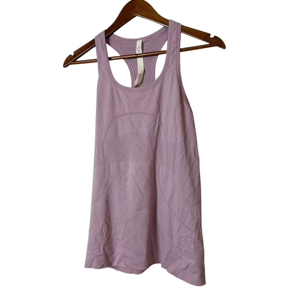 Lululemon Swiftly Tech Racerback Heathered Pretty… - image 2